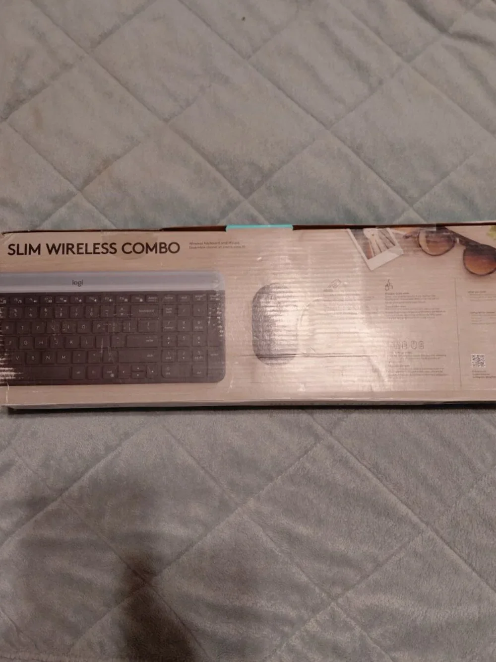 Logitech MK470 Graphite Slim Wireless Combo Keyboard & Mouse Modle VIPRB-920-010
